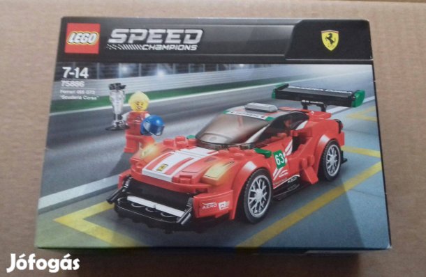 Bontatlan LEGO Speed Champions 75886 Ferrari 488 GT Scuderia utánvét F