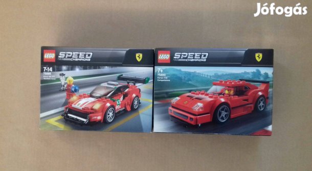 Bontatlan LEGO Speed Champions 75890 Ferrari F40 75886 Scuderia Corsa