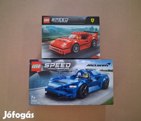 Bontatlan LEGO Speed Champions 75890 Ferrari + 76902 Mclaren Elva után