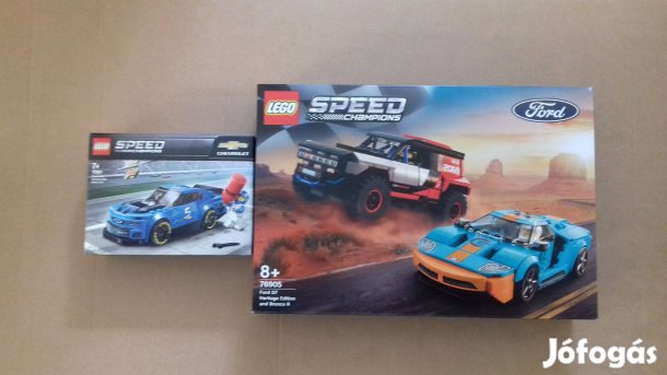 Bontatlan LEGO Speed Champions 75891 Camaro + 76905 Ford utánvét Fox G