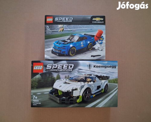 Bontatlan LEGO Speed Champions 75891 Chevrolet Camaro + 76900 utánvét