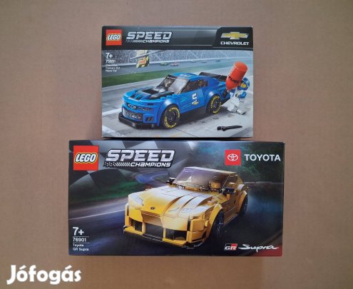 Bontatlan LEGO Speed Champions 75891 Chevrolet Camaro + 76901 utánvét