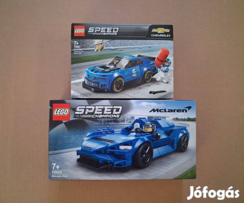 Bontatlan LEGO Speed Champions 75891 Chevrolet Camaro + 76902 utánvét