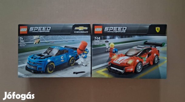 Bontatlan LEGO Speed Champions 75891 Chevrolet + 75886 Ferrari utánvét