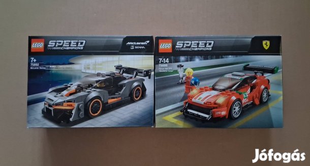 Bontatlan LEGO Speed Champions 75892 Mclaren Senna + 75886 Ferrari utá