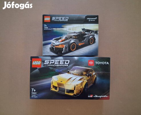 Bontatlan LEGO Speed Champions 75892 Mclaren Senna + 76901 Toyota után