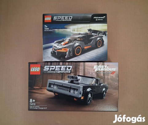 Bontatlan LEGO Speed Champions 75892 Mclaren Senna + 76912 utánvét Fox