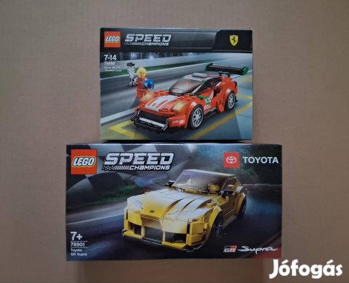 Bontatlan LEGO Speed Champions 76901 Toyota + 75886 Ferrari utánvét Fo