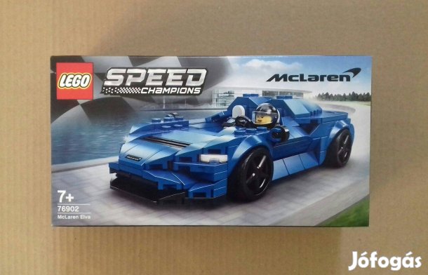 Bontatlan LEGO Speed Champions 76902 Mclaren Elva utánvét Fox GLS Post