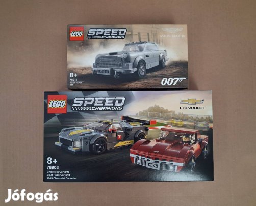 Bontatlan LEGO Speed Champions 76903 Chevrolet Corvette + 76911 utánvé
