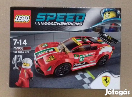 Bontatlan LEGO Speed Champions 76908 Ferrari 458 Italia GT2 utánvét Fo