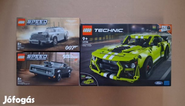 Bontatlan LEGO Speed Champions 76911 + 76912 + Technic 42138 Ford után
