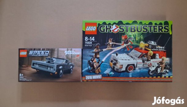 Bontatlan LEGO Speed Champions 76912 Dodge + 75828 Ghostbusters