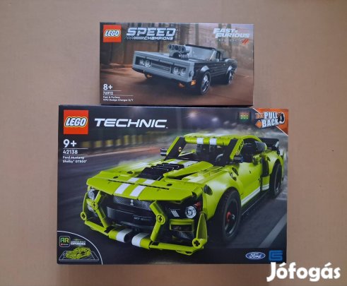 Bontatlan LEGO Speed Champions 76912 Dodge + Technic 42138 Ford utánvé