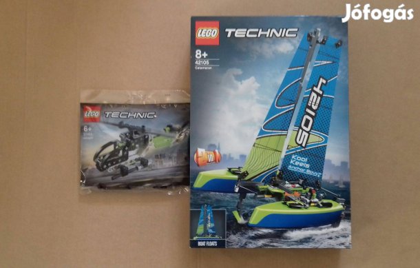Bontatlan LEGO Technic 30465 Helikopter + 42105 Katamarán City Creator
