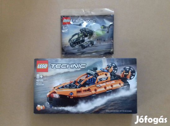 Bontatlan LEGO Technic 30465 Helikopter + 42120 Mentőjármű utánvét Fox