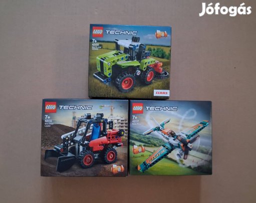 Bontatlan LEGO Technic 42102 Claas Xerion + 42116 + 42117 City utánvét