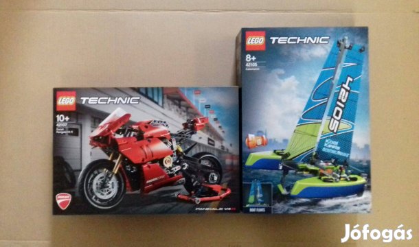 Bontatlan LEGO Technic 42105 Katamarán + 42107 Ducati motor City Ideas