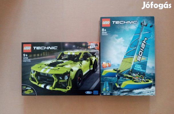 Bontatlan LEGO Technic 42105 Katamarán + 42138 Ford Mustang utánvét Fo