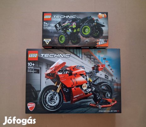 Bontatlan LEGO Technic 42118 Monster Jam + 42107 Ducati utánvét Fox GL