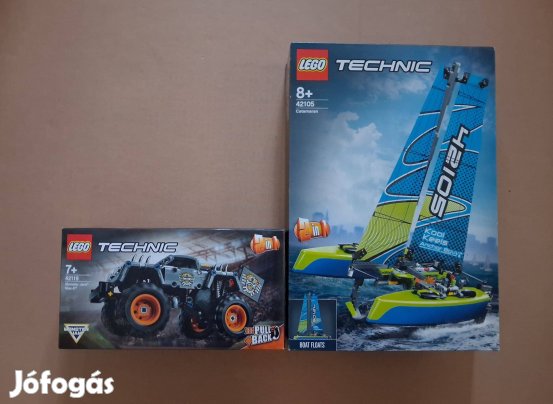 Bontatlan LEGO Technic 42119 Monster Jam + 42105 Katamarán utánvét Fox