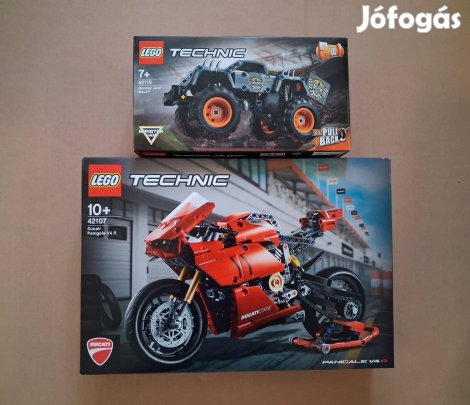 Bontatlan LEGO Technic 42119 Monster Jam + 42107 Ducati Creator City u