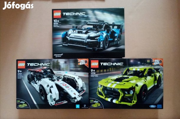 Bontatlan LEGO Technic 42123 Mclaren + 42137 Porsche + 42138 Ford után