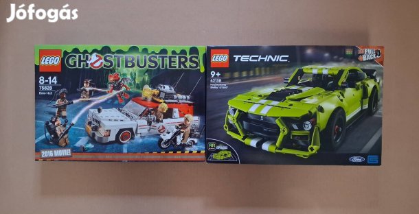 Bontatlan LEGO Technic 42138 Ford + 75828 Ghostbusters utánv