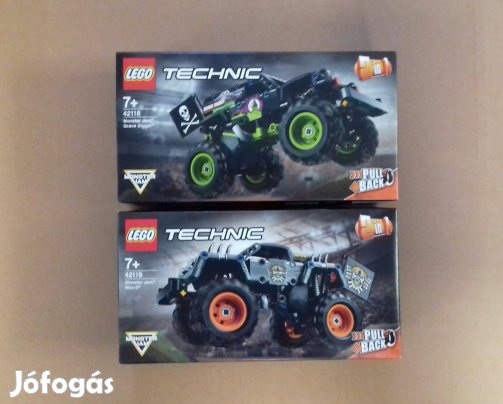 Bontatlan LEGO Technic Monster Jam 42118 Grave + 42119 Creator City ut