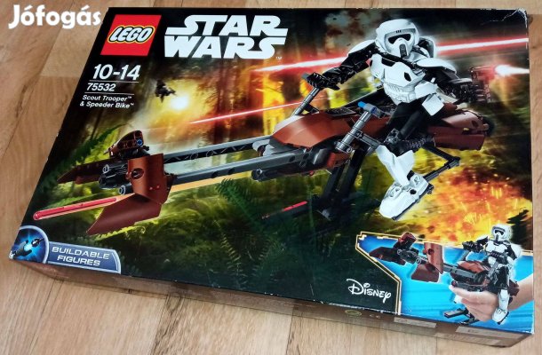 Bontatlan Lego Star Wars 75532 Scout Trooper & Speeder Bike készlet