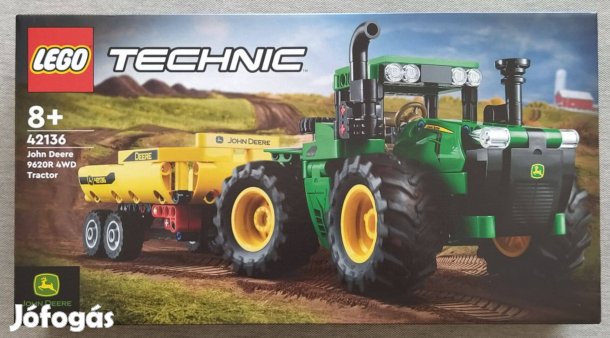 Bontatlan Lego Technic 42136 John Deere 9620R 4WD Tractor