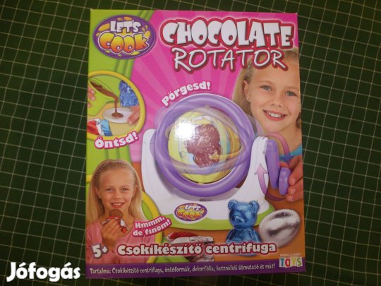 Bontatlan Let's Cook Csokikészítő centrifuga játék 5 éves kortól