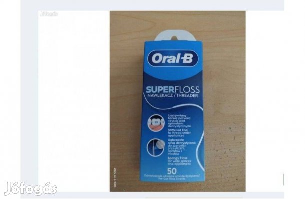 Bontatlan Oral-B superfloss fogselyem fogszabályzóhoz eladó