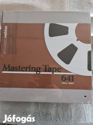 Bontatlan Revox szalag Mastering Tape 641 eladó eladó