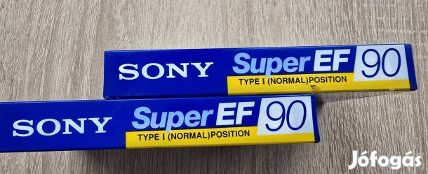 Bontatlan Sony Super EF-90 Audio kazetták