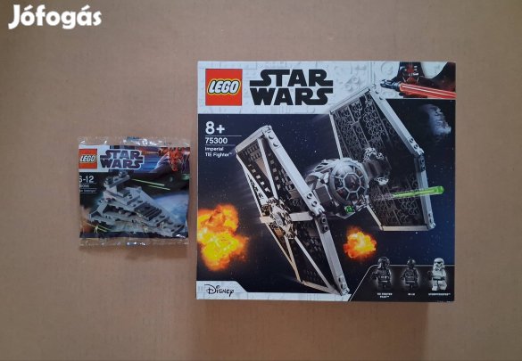 Bontatlan Star Wars LEGO 30056 Star Destroyer + 75300 TIE