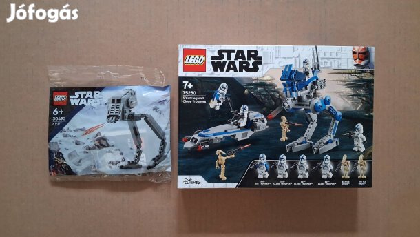 Bontatlan Star Wars LEGO 30495 AT-ST 75280 501st Legion Clone Troopers