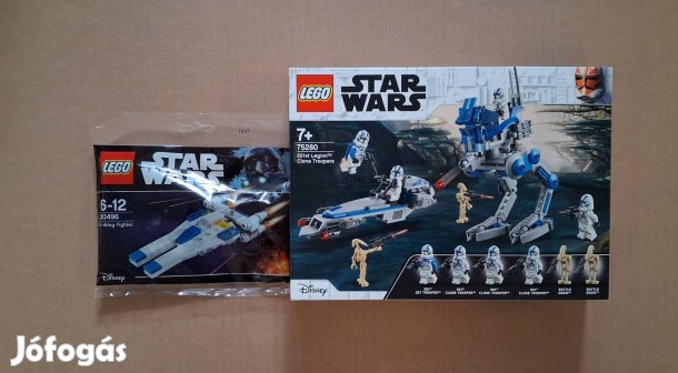 Bontatlan Star Wars LEGO 30496 U-szárnyú + 75280 utánv