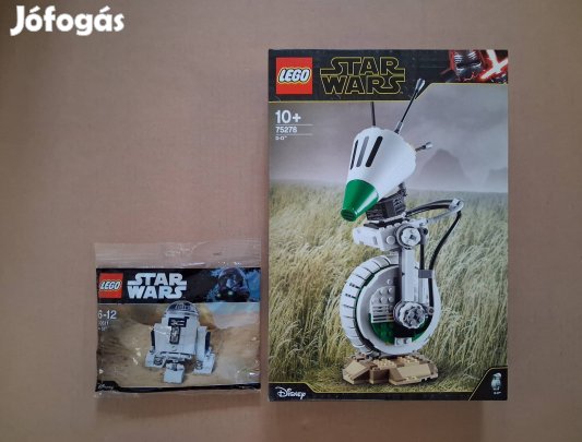 Bontatlan Star Wars LEGO 30611 R2-D2 + 75278 D-O utánv
