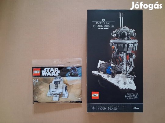 Bontatlan Star Wars LEGO 30611 R2-D2 + 75306 Droid