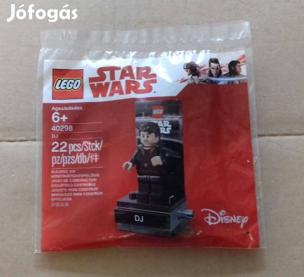 Bontatlan Star Wars LEGO 40298 DJ minifigura állvánnyal utánvét Fox GL