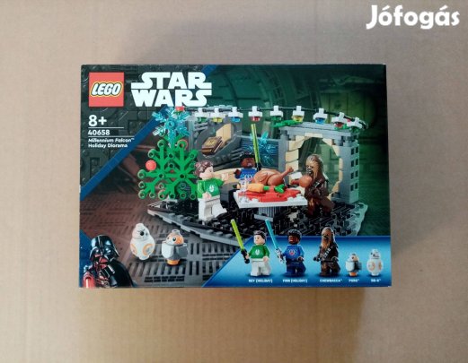 Bontatlan Star Wars LEGO 40658 Millennium Falcon ünnepi dioráma utánvé