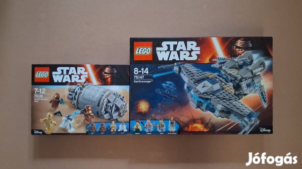 Bontatlan Star Wars LEGO 75136 + 75147 Csillagközi gyűjtögető