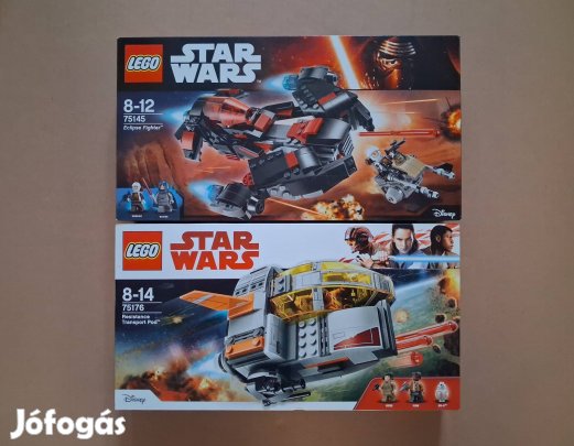 Bontatlan Star Wars LEGO 75145 Eclipse + 75176 utánvét