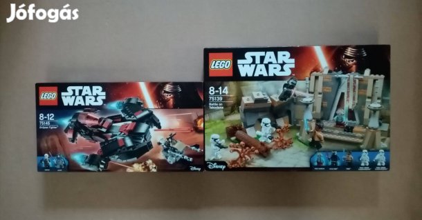 Bontatlan Star Wars LEGO 75145 Napfogyatkozás + 75139 Csata utánvét Fo