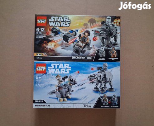 Bontatlan Star Wars LEGO 75195 Walker + 75298 AT-AT Microfighter utánv