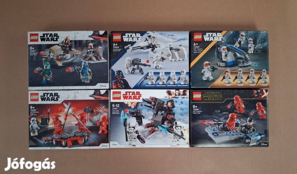 Bontatlan Star Wars LEGO 75197 75225 75266 75267 75320 75359 utánvét F