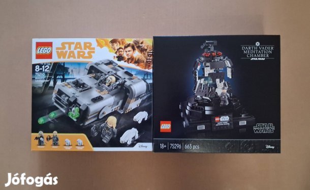 Bontatlan Star Wars LEGO 75210 Moloch + 75296 Vader utánvét