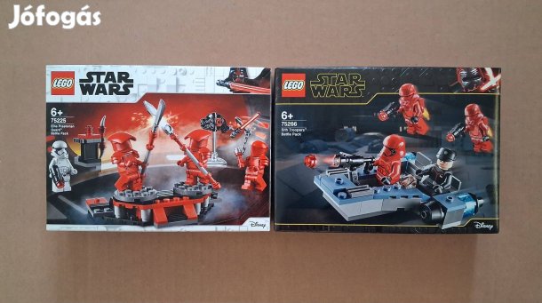 Bontatlan Star Wars LEGO 75225 Elit testőr + 75266 Sith katonák utánvé