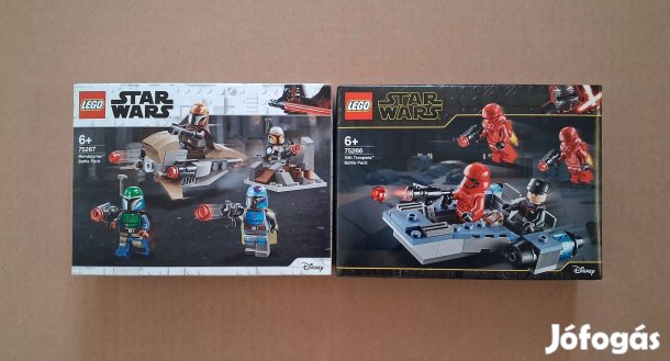Bontatlan Star Wars LEGO 75266 Sith Trooper + 75267 Mandalorian utánvé